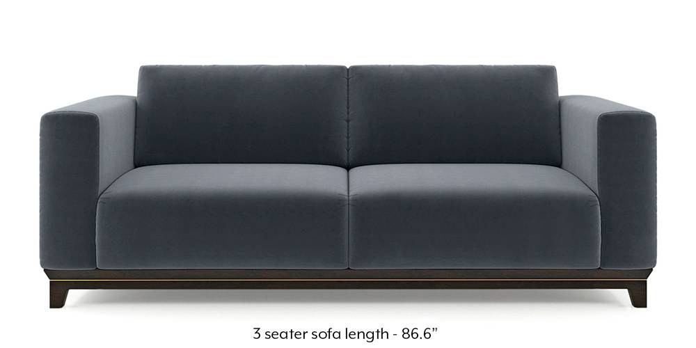 Taarkashi Sofa (Marengo Grey Velvet)